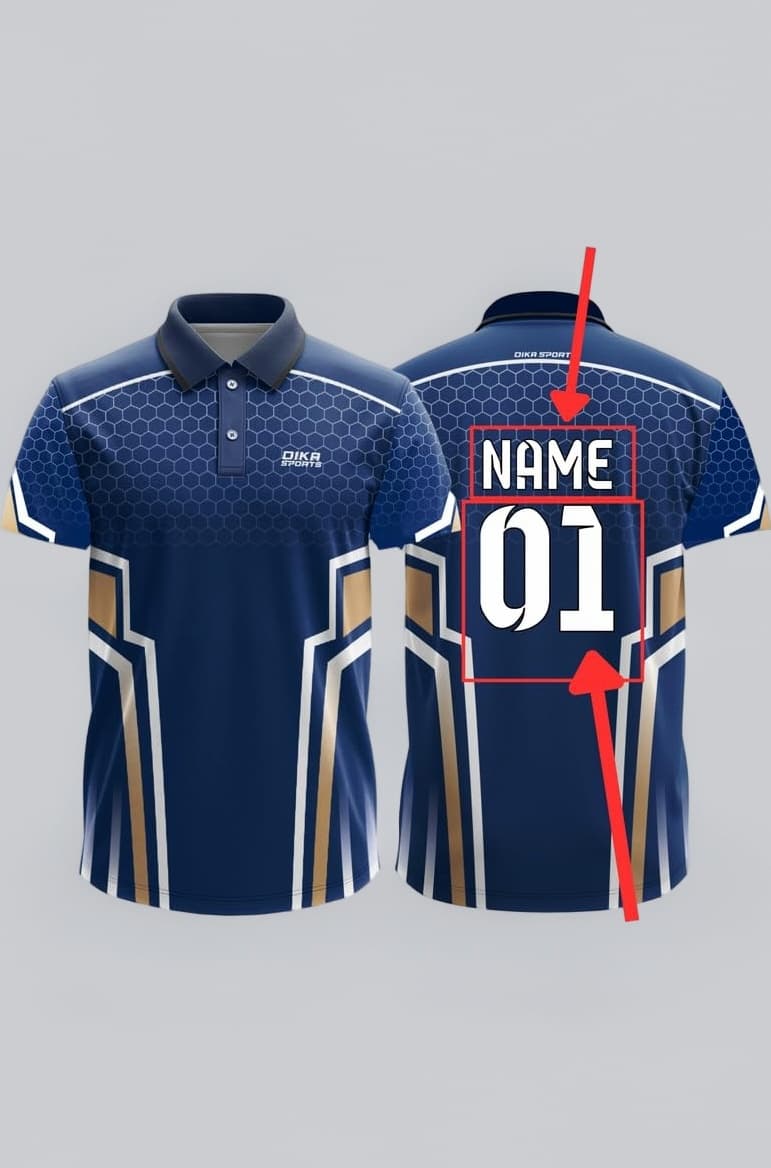 Custom Add Name and Number Jersey for Men Cricket t-Shirt | 2 Year to 5XL