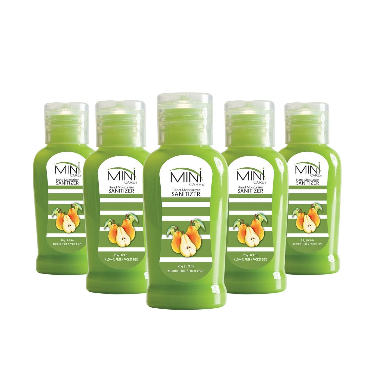 MINi Care Hand Sanitizer Moisturizer (Pack Of 10) (Same Scent) (Pear)
