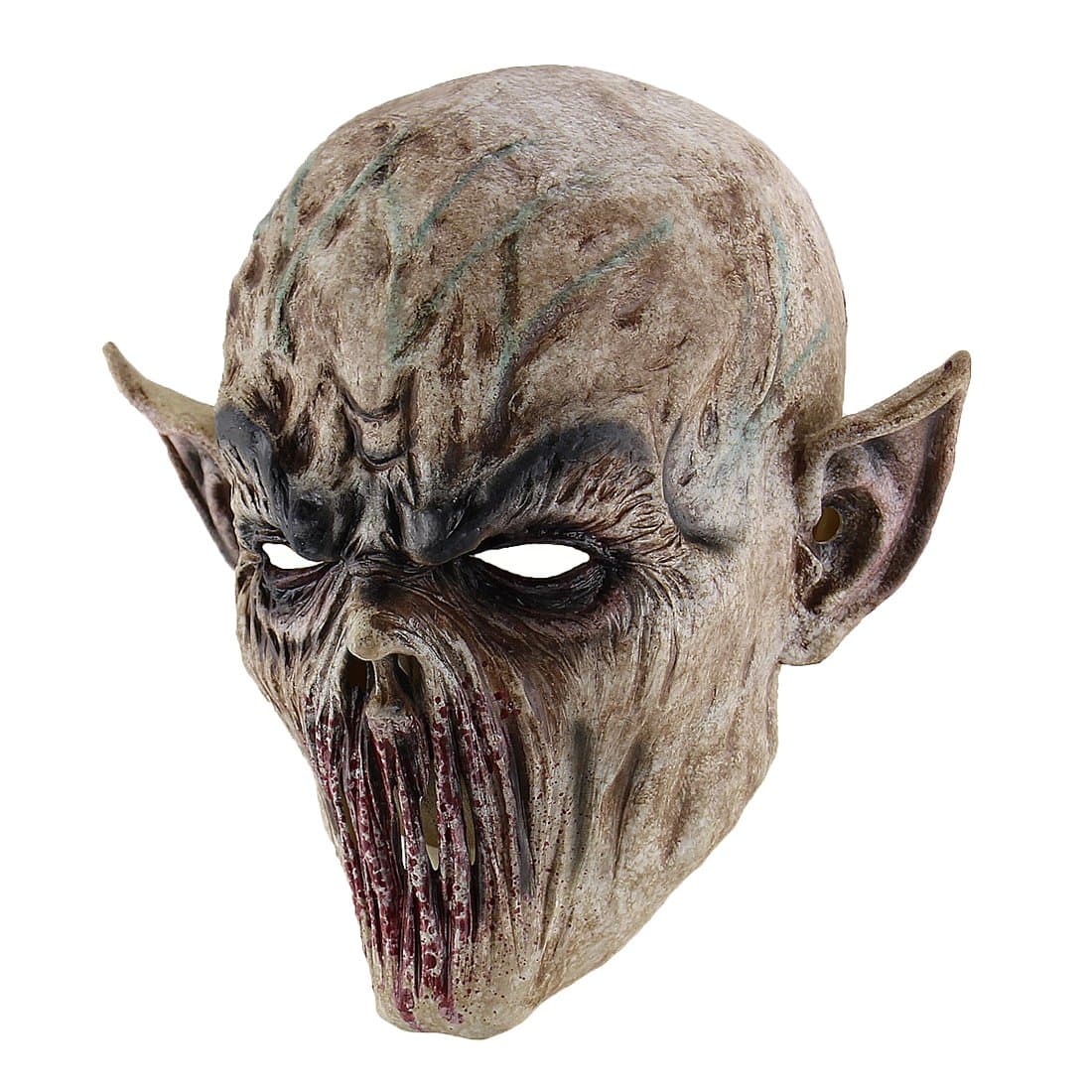 Hophen Scary Halloween Mask - Terror Ghost Devil Mask Dance Party Biochemical Alien Zombie Caps