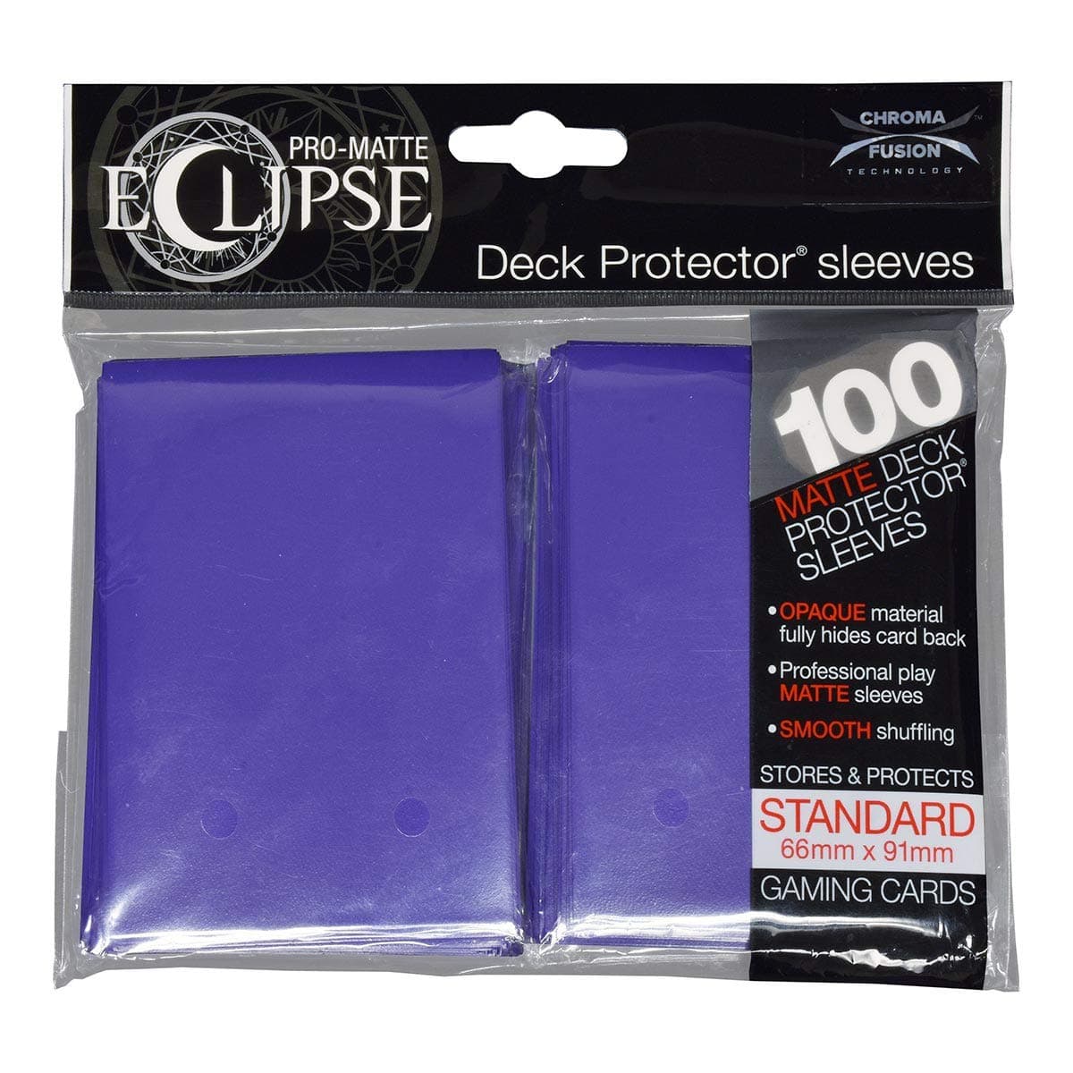 Ultra ProE-15610 Eclipse Gloss Standard Sleeves (100 Pack) -Royal Purple
