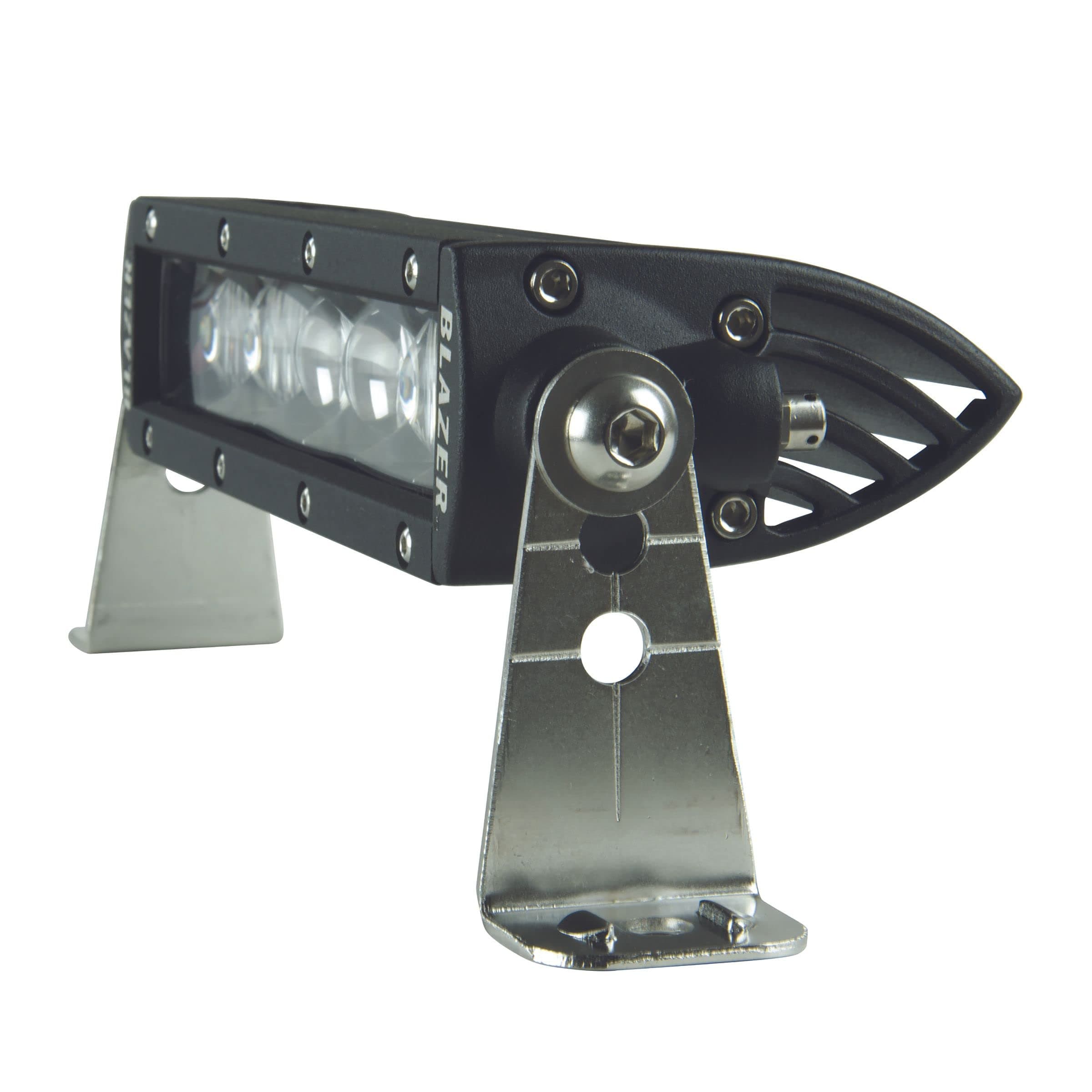 Blazer International 195CWL118 8" LED Clear View Single Row Light Bar with Fog and Spot Beam