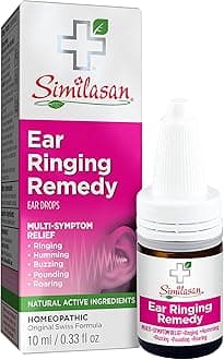 Similasan Ear Ringing Remedy Ear Drops 0.33 Ounce Bottle