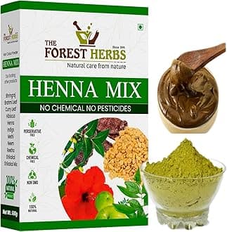 Herbal Henna Powder, 500g Enriched with Precious Herbals for Hair Colour & Conditioning - Brown