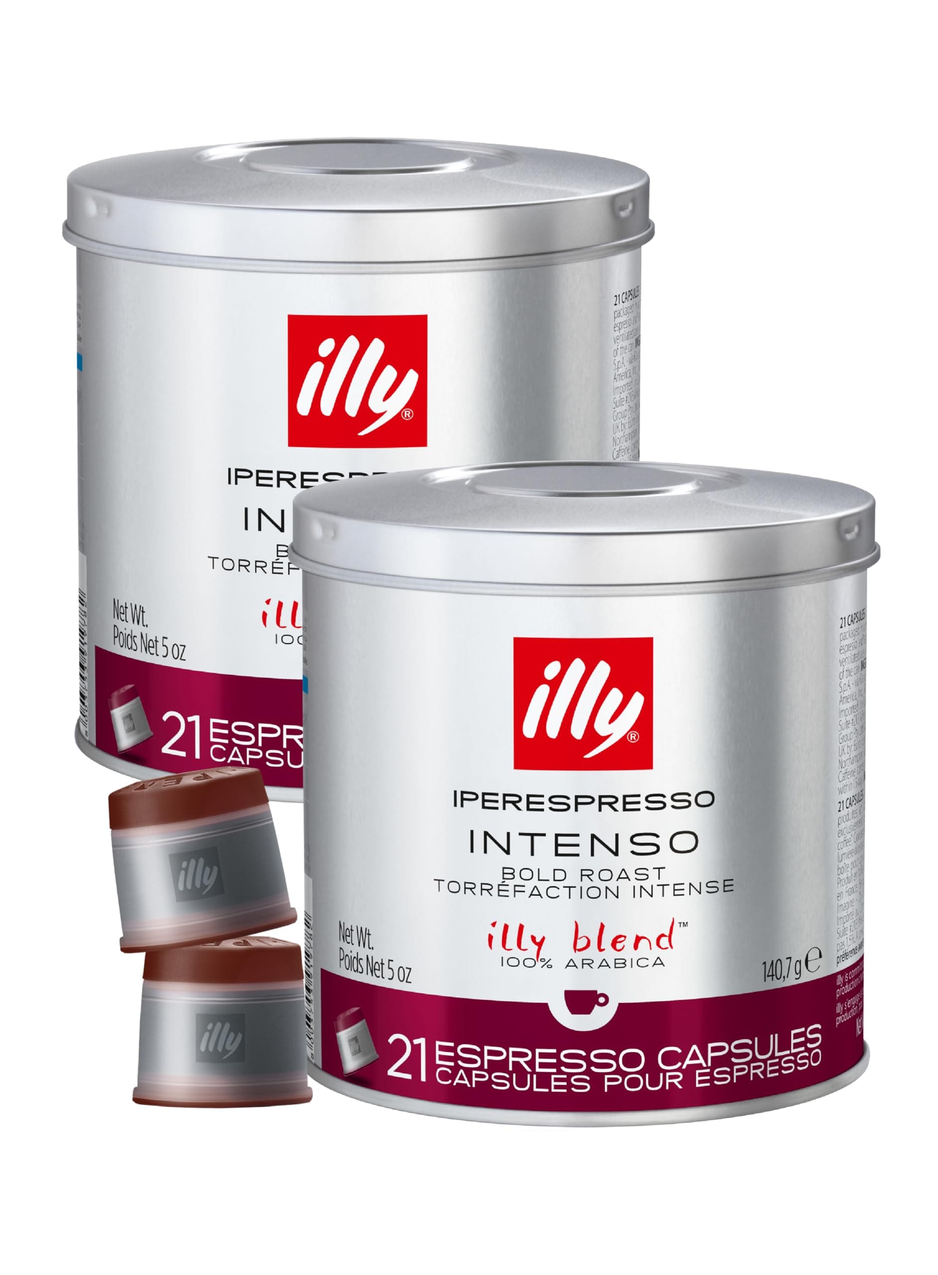 Illy iperEspresso capsules - 21 Count Capsules per Can - Parent