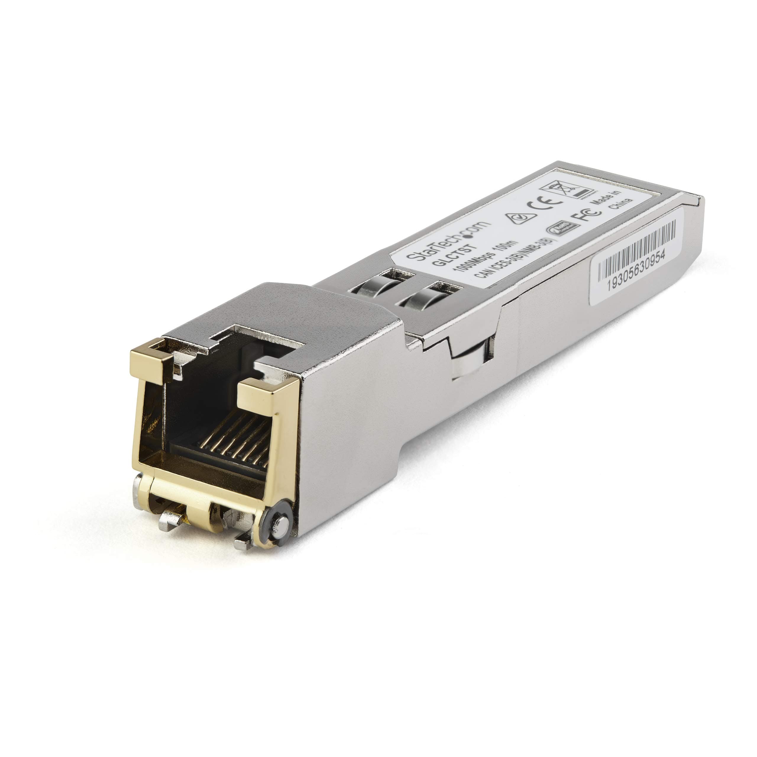 com Juniper SFP-1GE-FE-E-T Compatible SFP Module - 1000BASE-T - SFP to RJ45 Cat6/Cat5e - 1GE Gigabit Ethernet SFP - RJ-45 100m - (SFP1GEFEETST)