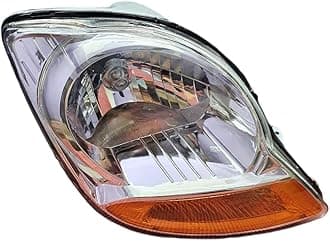 K D Headlight assembly for Chvrlt Spark (Right/Driver Side) 2007-2016 ( WITHOUT ADJUSTABLE MOTOR)