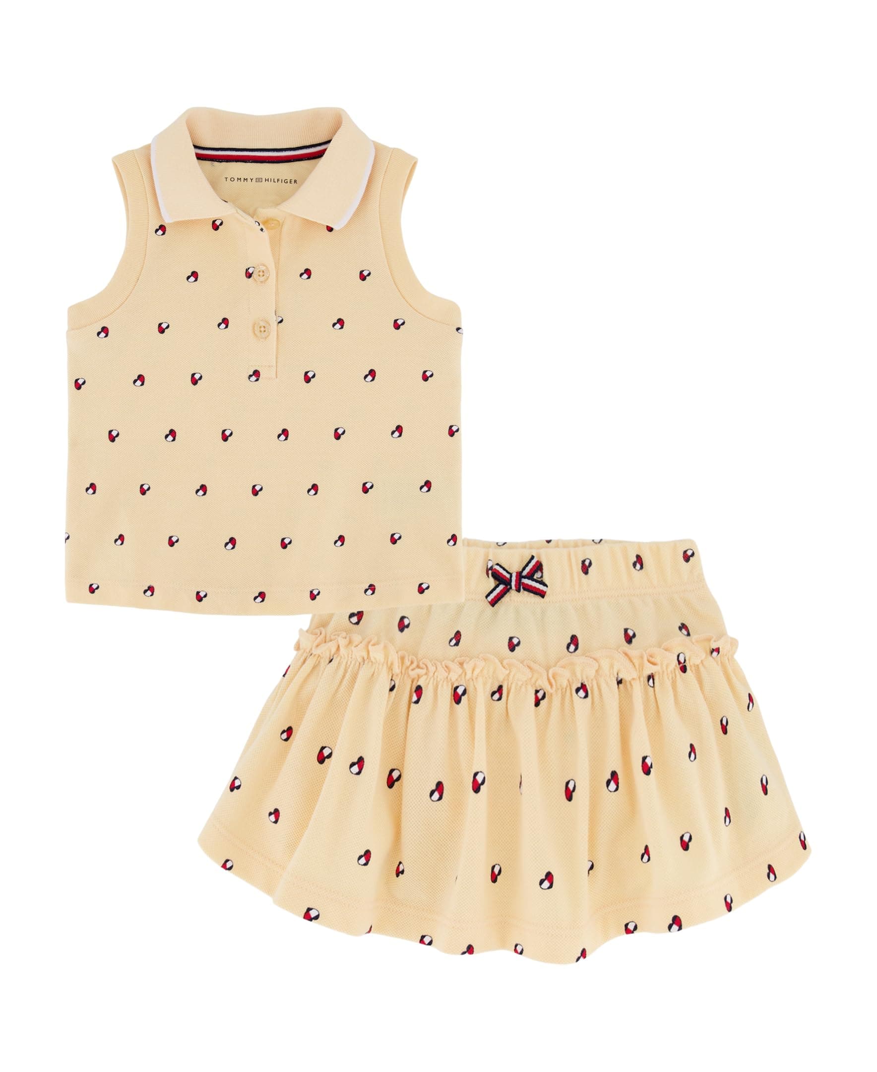 Tommy Hilfiger Baby Girls 2pc Short Set