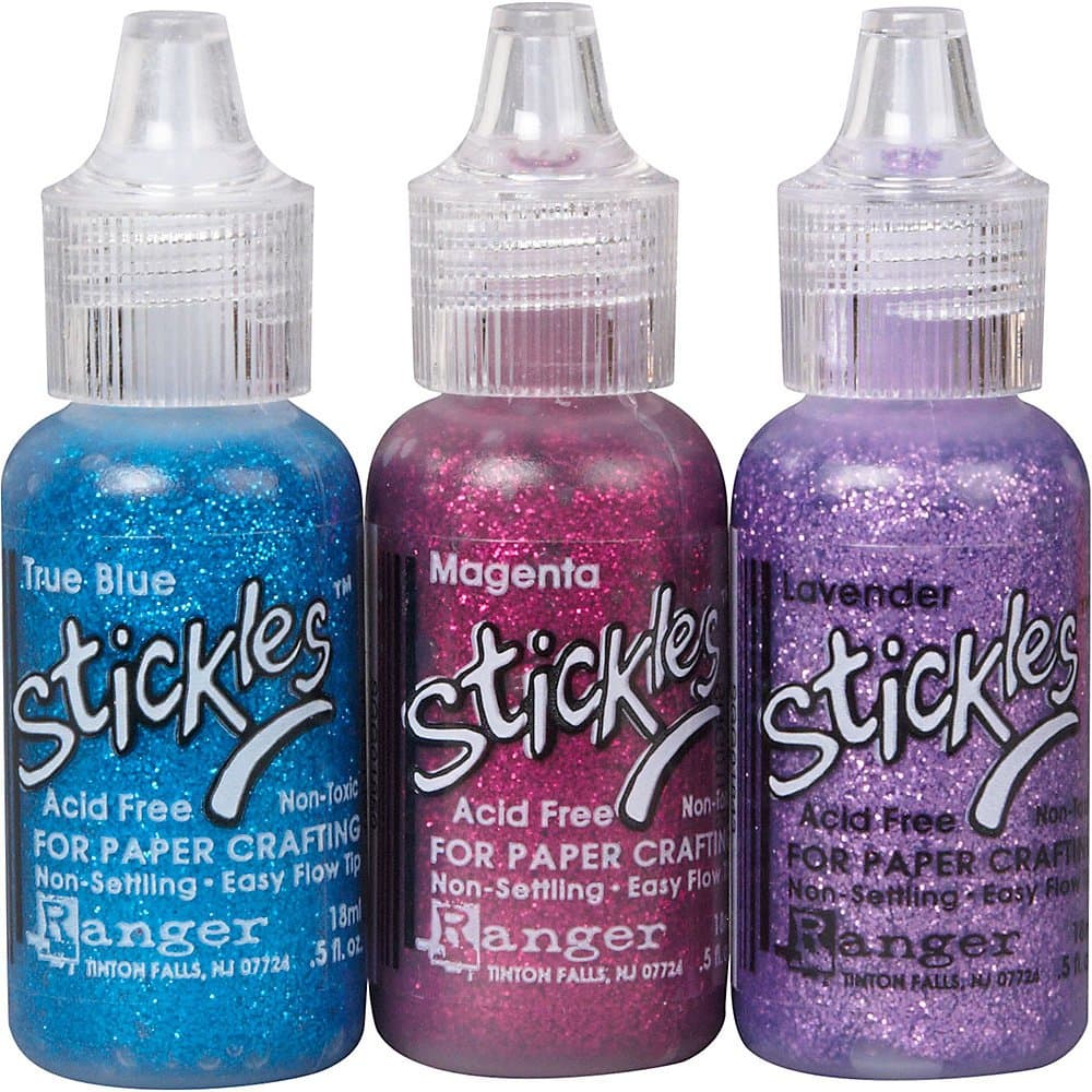 Ranger Industries Inc Bright Stickles Glitter Glue Set - Pack of 3
