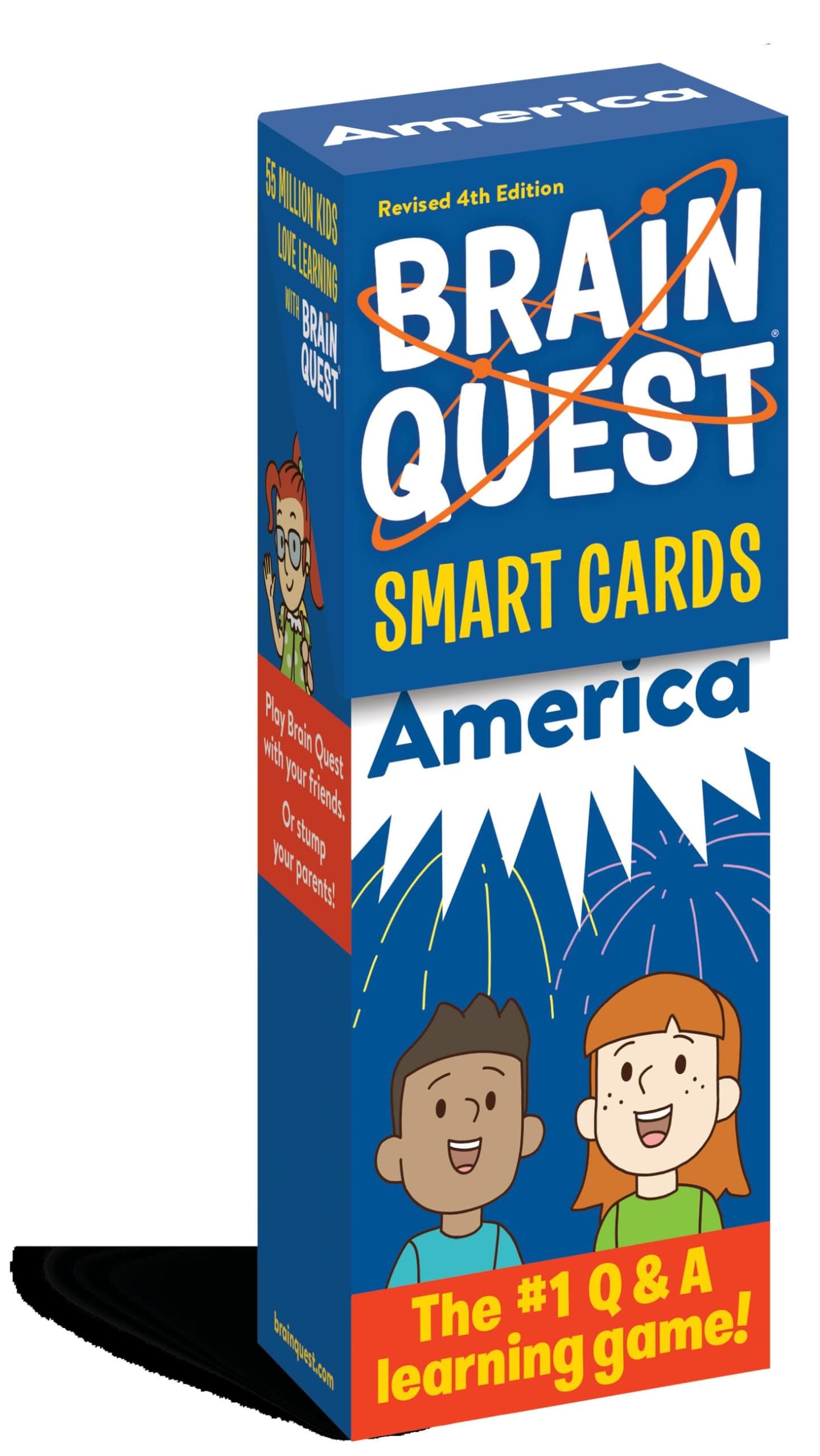 Brain Quest America Smart Cards Revised 4th Edition (Brain Quest Smart Cards)