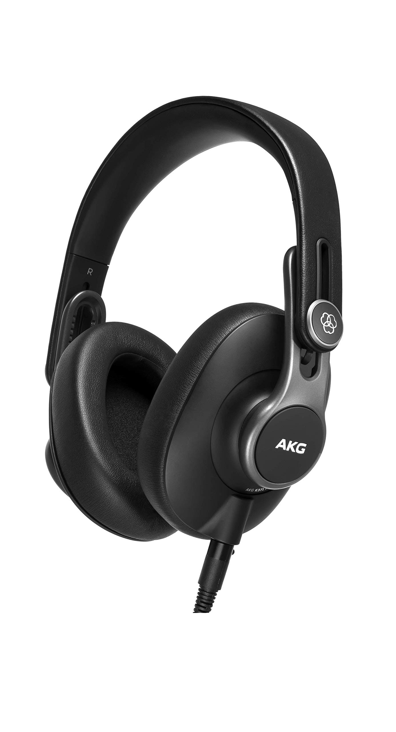 AKG K371 Closed Over-Ear Studio Folding Headphones - Black
