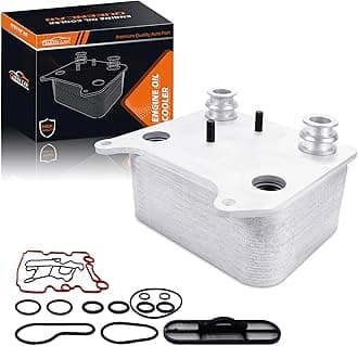 Engine Oil Cooler Kit Compatible with Ford F250 F-350 F450 F550 Super Duty 6.0L V8 Diesel Engine 904-228