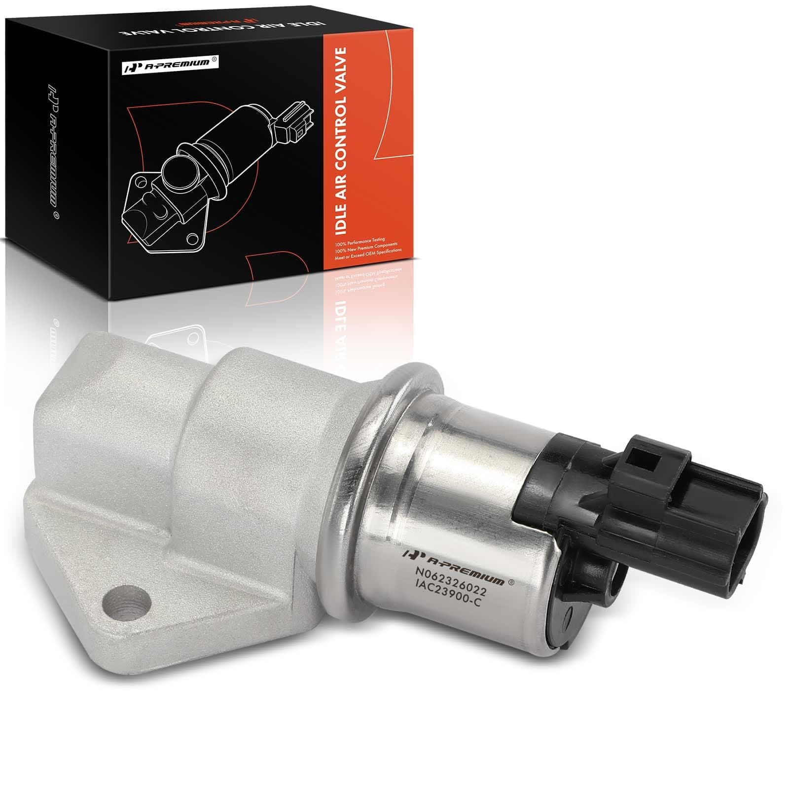 A-Premium Fuel Injection Idle Air Control Valve Compatible with Ford Ranger 2003-2008, Taurus 2001-2007 & Mazda B3000 2001-2008 & Mercury Sable 2001-2005, 3.0L, Replace# 4F1E9F715AA, 4F1Z9F715AA