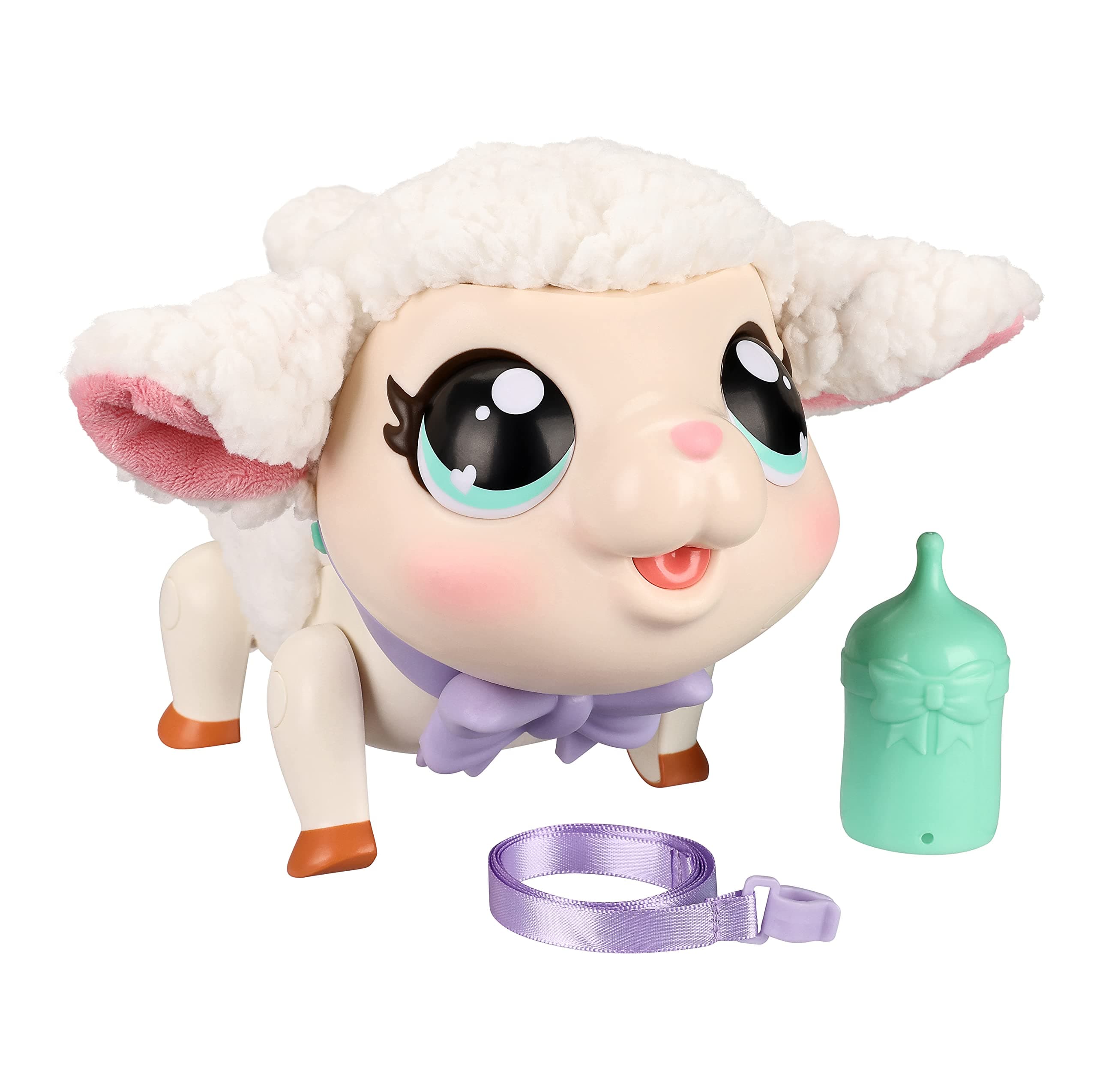 Little Live Pets - My Pet Lamb | Soft and Wooly Interactive Toy Lamb That Walks, Dances 20+ Sounds & Reactions, Batteries Included, For Kids Ages 5+,