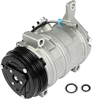 SCITOO Automotive Air Conditioning Compressor for 2000-2014 for GMC Sierra 3500 HD Yukon XL 1500 2500 for Hummer H2 H3 H3T 4.8L 5.3L 6.0L 6.2L 8.1L