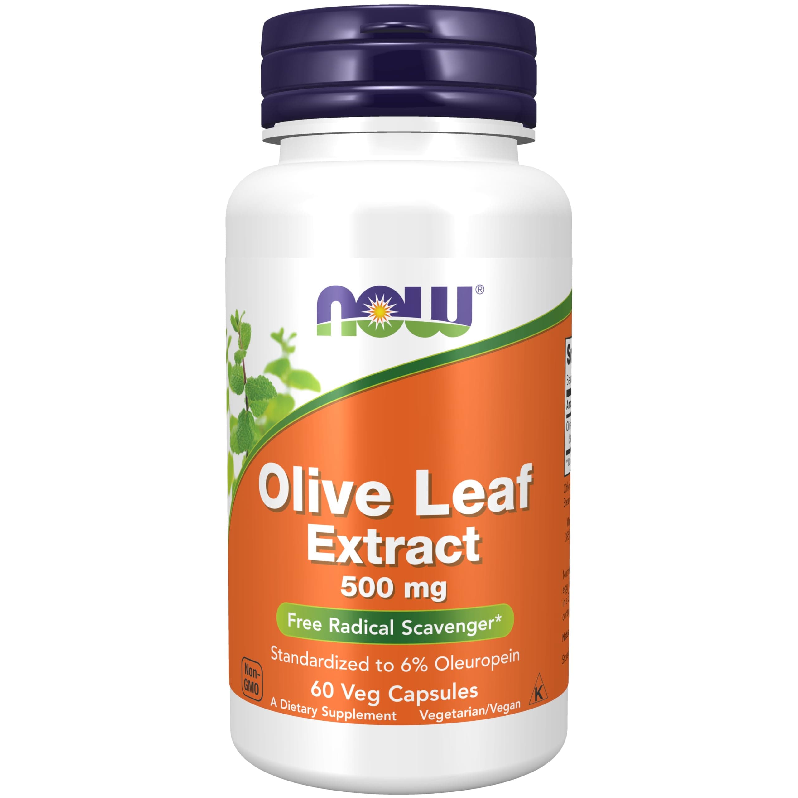 Now Foods Olive Leaf Extract 60 AD