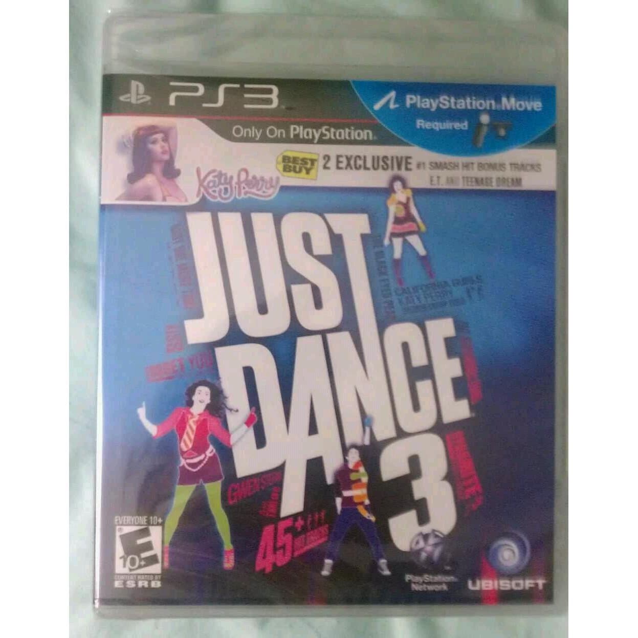 Just Dance 3 with Katy Perry Bonus Tracks for PS3