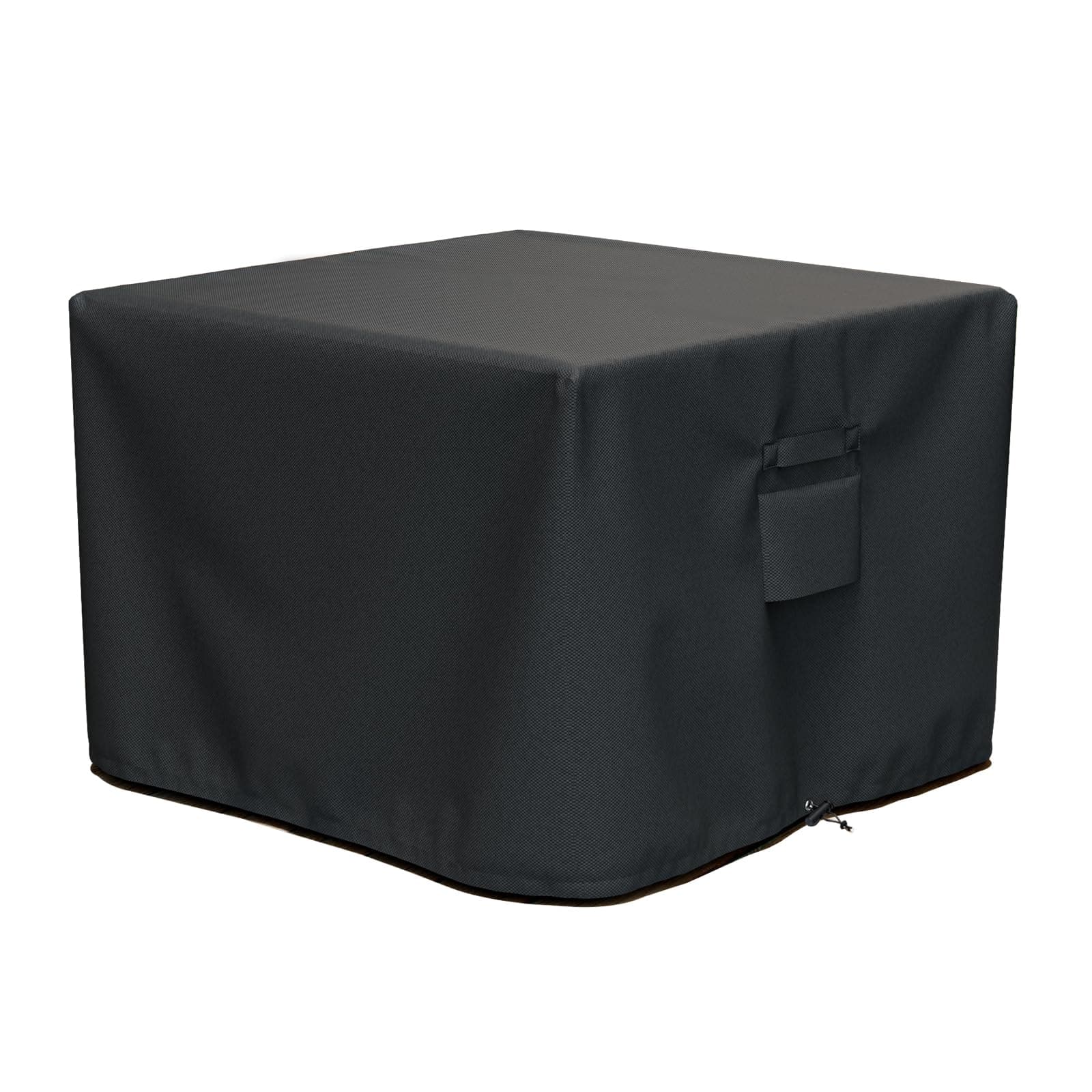 SHINESTAR Square Fire Pit Cover, Fits for 28-32 Inch Fire Pit Table, Waterproof and Windproof, 32 x 32 x 24 Inches, Black