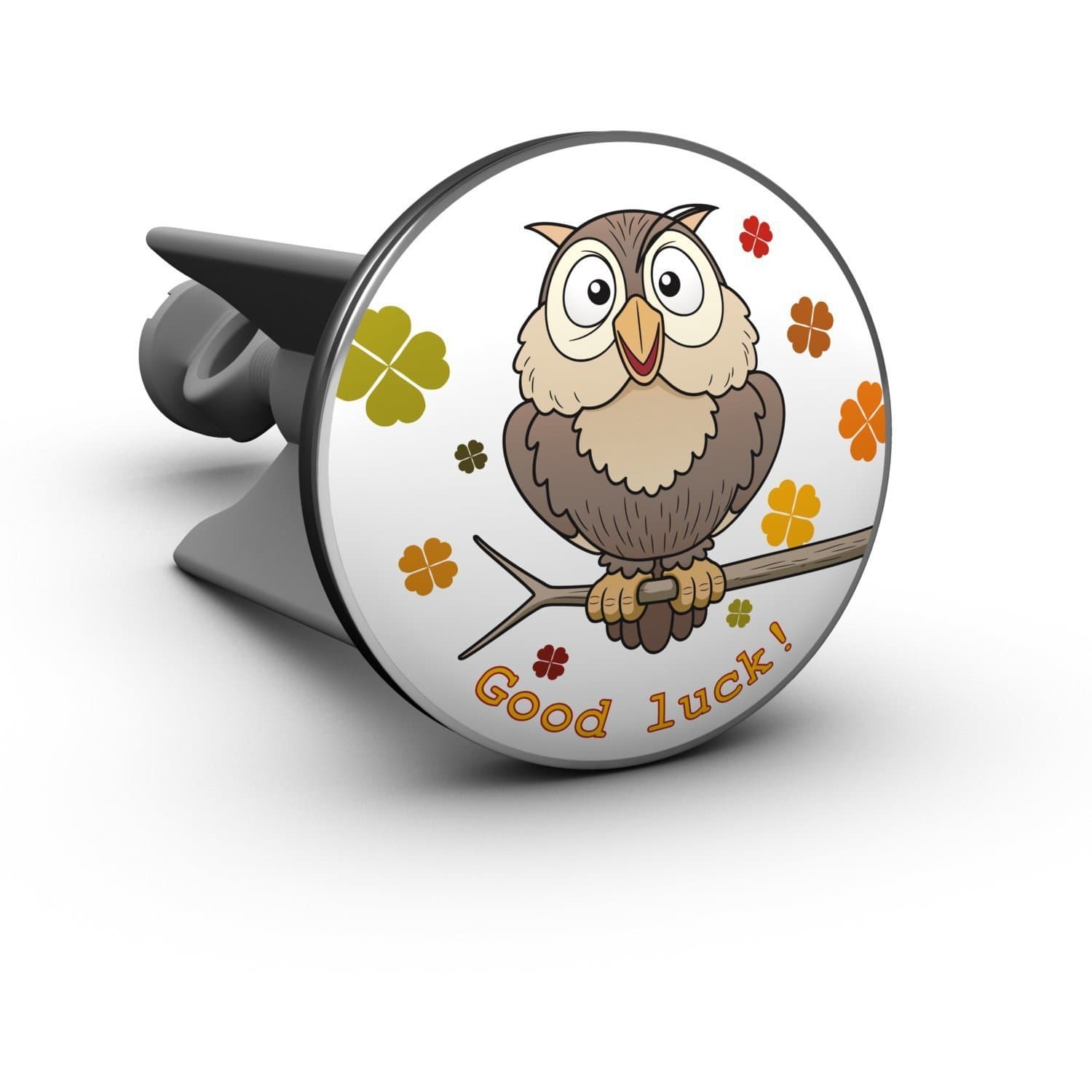 Plopp Sink Plug Owl, Good luck, Plug, Wash Basin Plug