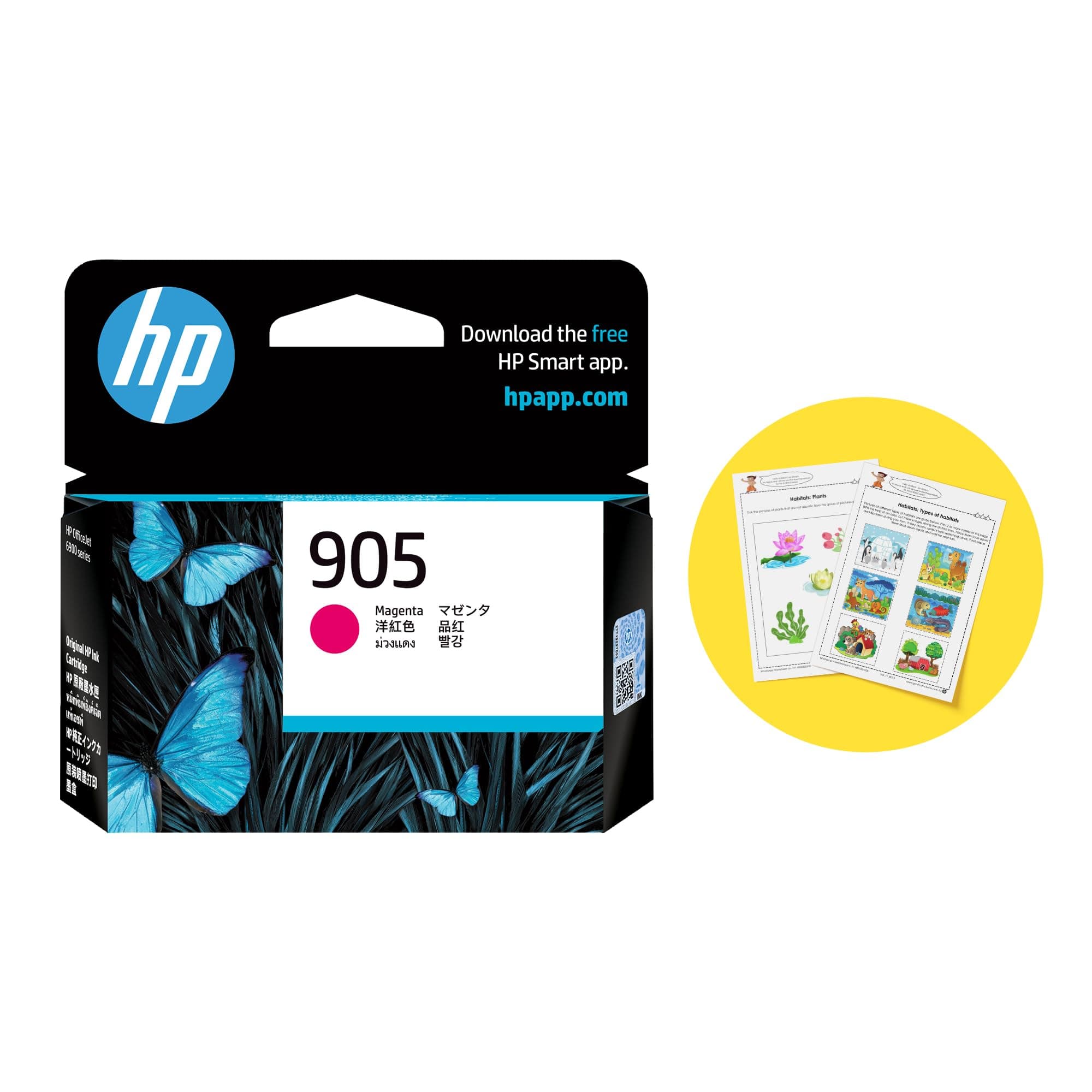 HP 905 Magenta Original Ink Cartridge