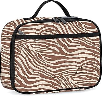 rickyh style Lunch Box with Padded Liner, Spacious Insulated Lunch Bag Durable Thermal Lunch Cooler Pack with Strap for Men Women Boys Girls Adults School Sports Beach Picnic Work Camp,2 Pocket