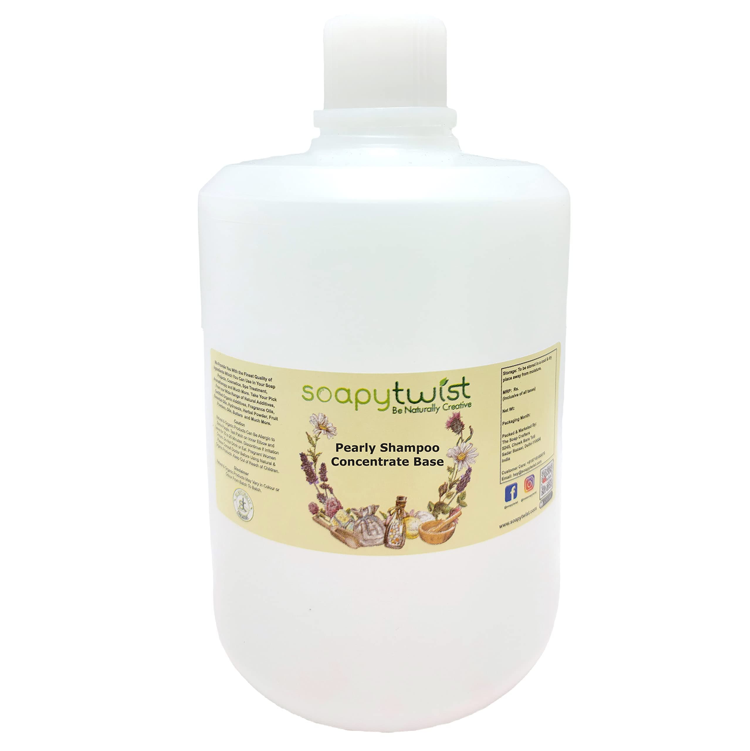 Soapy Twist Pearly Hand Wash Base Concentrate (750g)