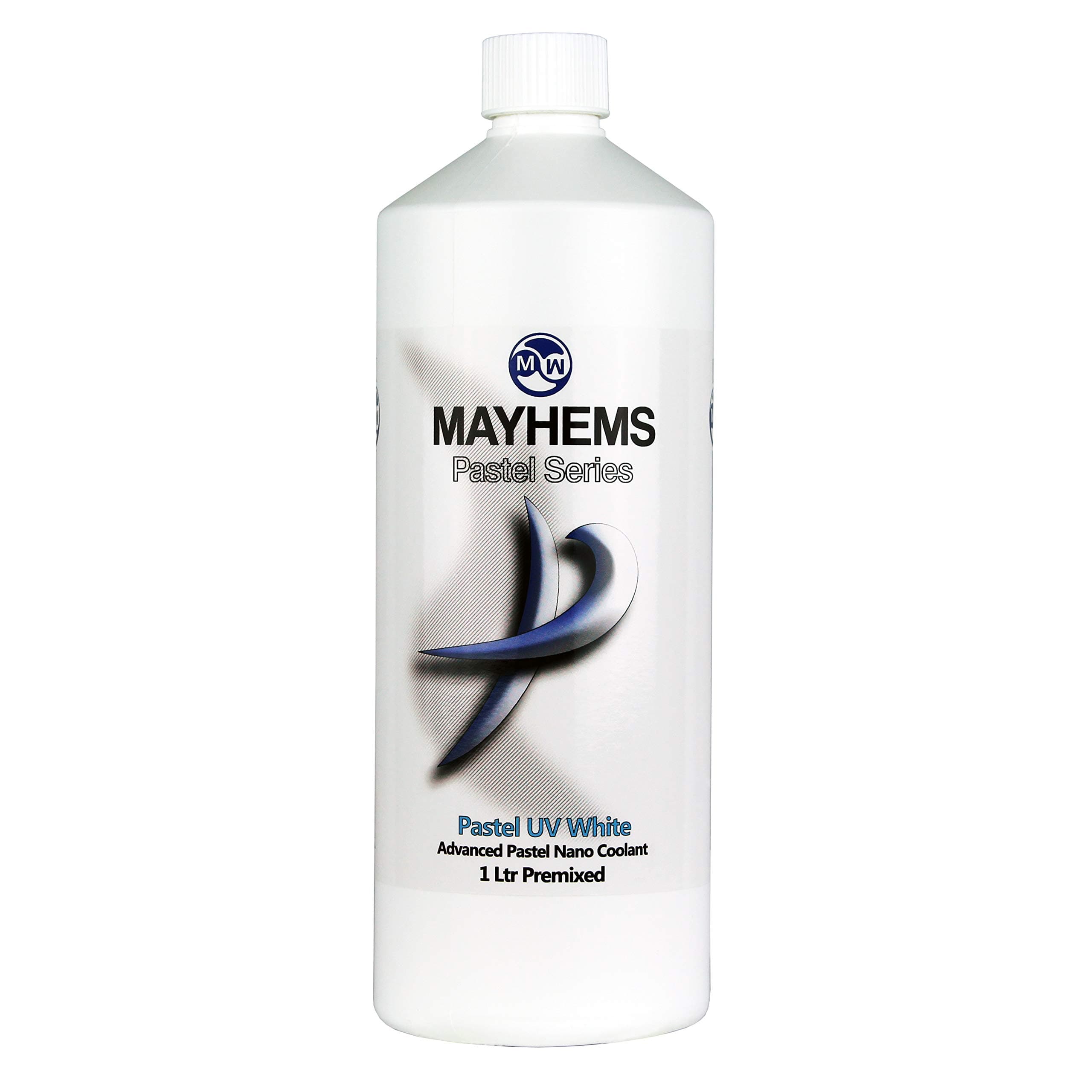 Mayhems Pastel Nano PC Coolant Premix, 1000mL, Pastel UV White