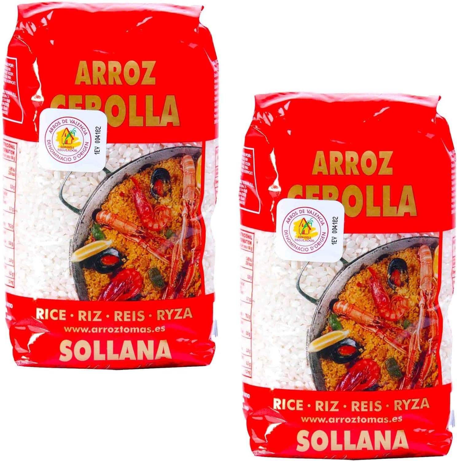 2 x 1kg Paella Rice Redondo La Cuna