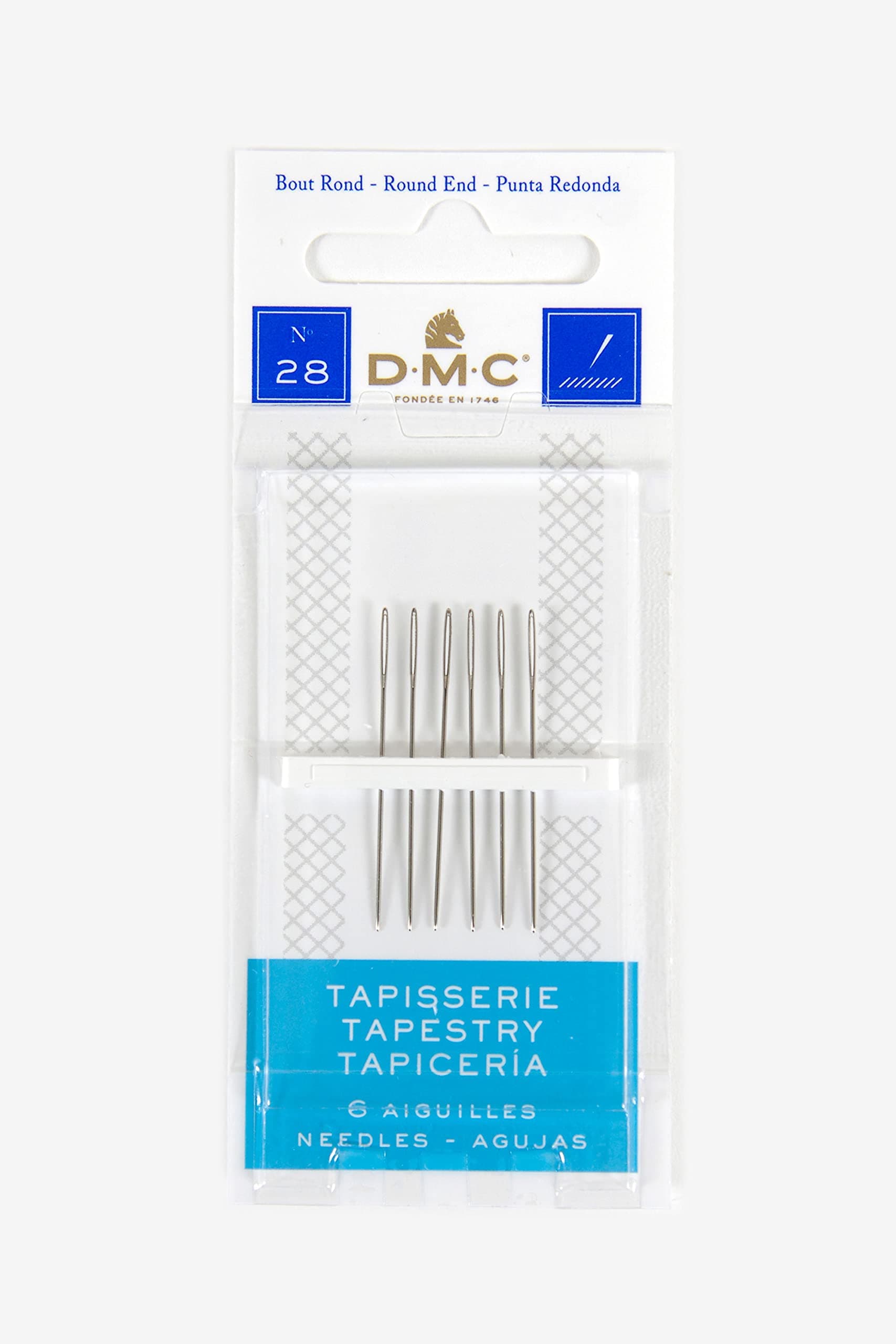 1767-28 Tapestry Hand Needles, 5-Pack, Size 28