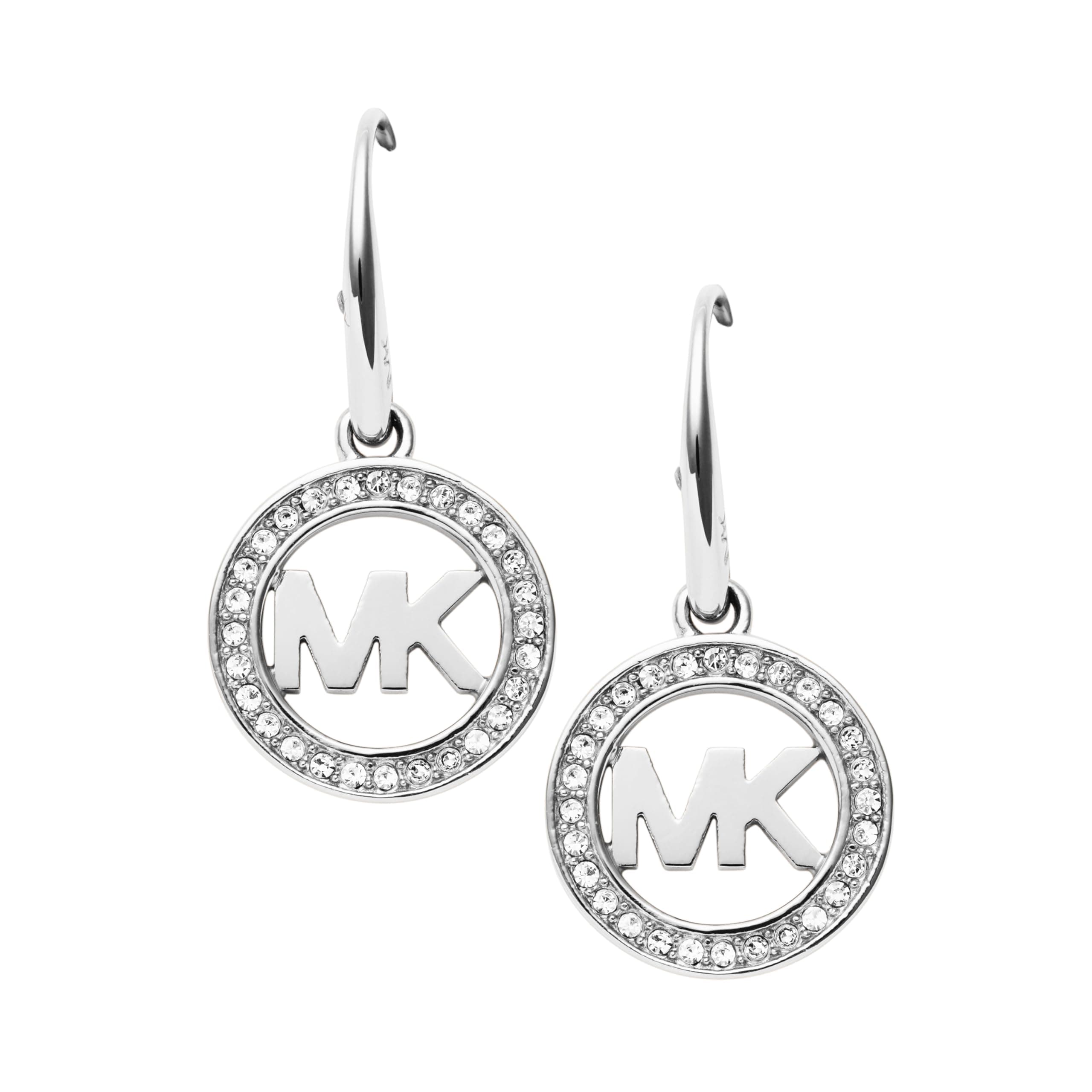 Silver-Tone Stud Earrings or Drop Earrings for Women; Stainless Steel Earrings; Jewelry for Women