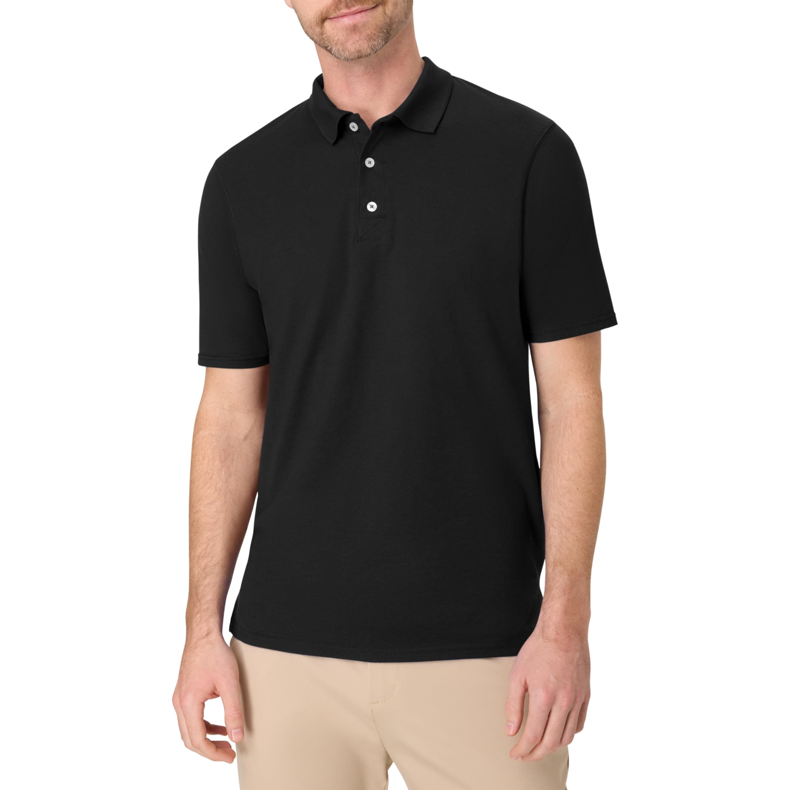 mens X-temp Performance Polo, Cotton Blend Sport Shirt for Men With Odor Control