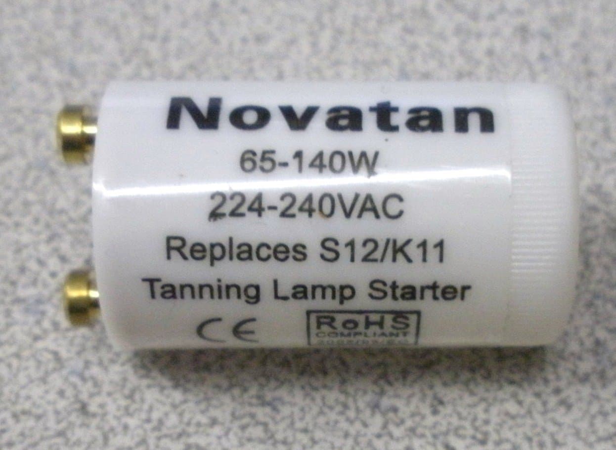 Tanning Bed Starter S12/K11 65-140W 225-240VAC PACK 28