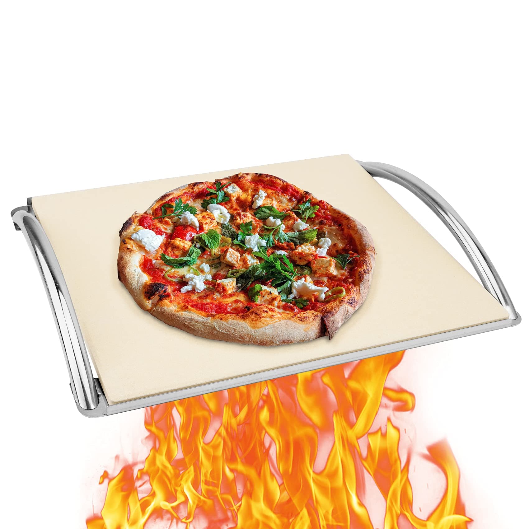 Rectangle Ceramic Pizza Baking Stone