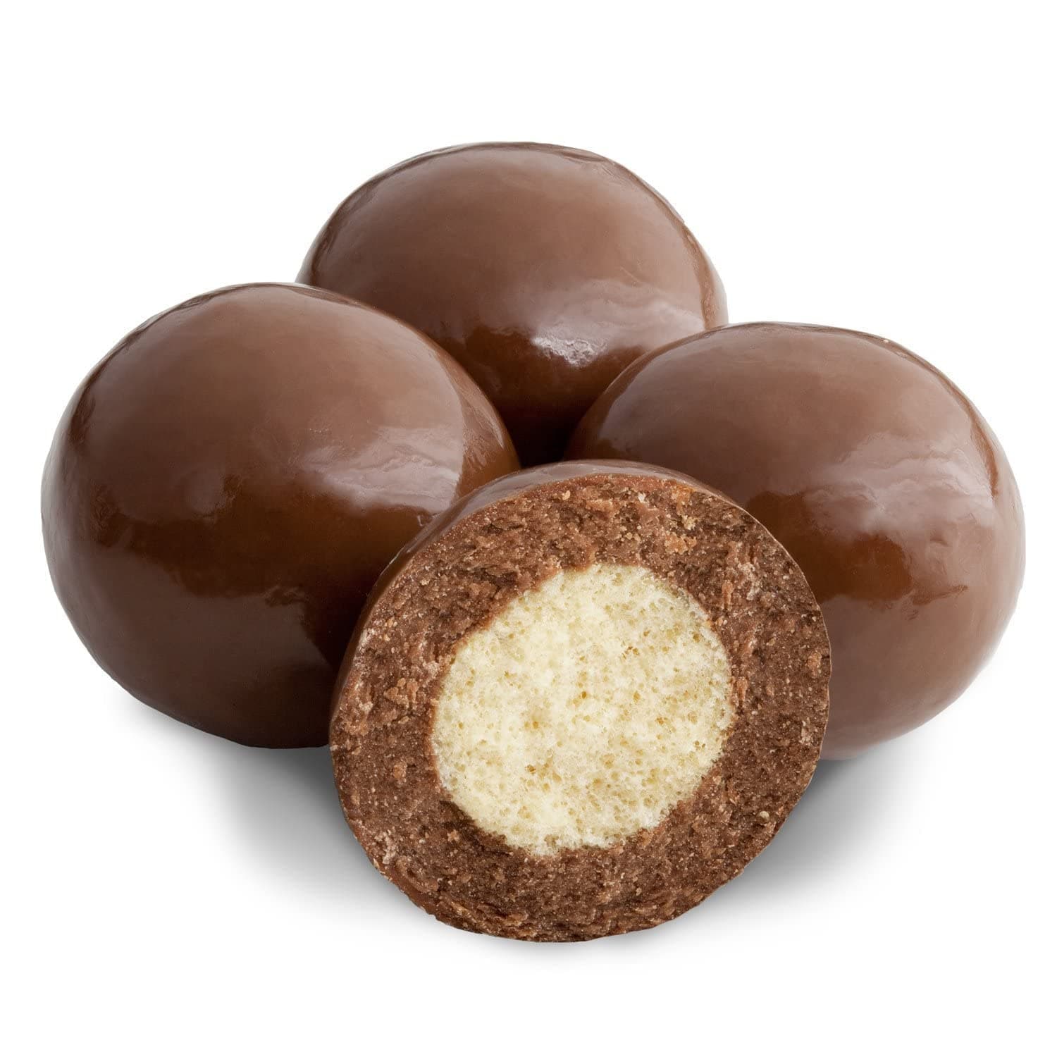 Arndts Fudgery Premium Chocolate Covered Candy (Milk Chocolate Triple Dipped Malt Balls (2-13 oz, Bags))