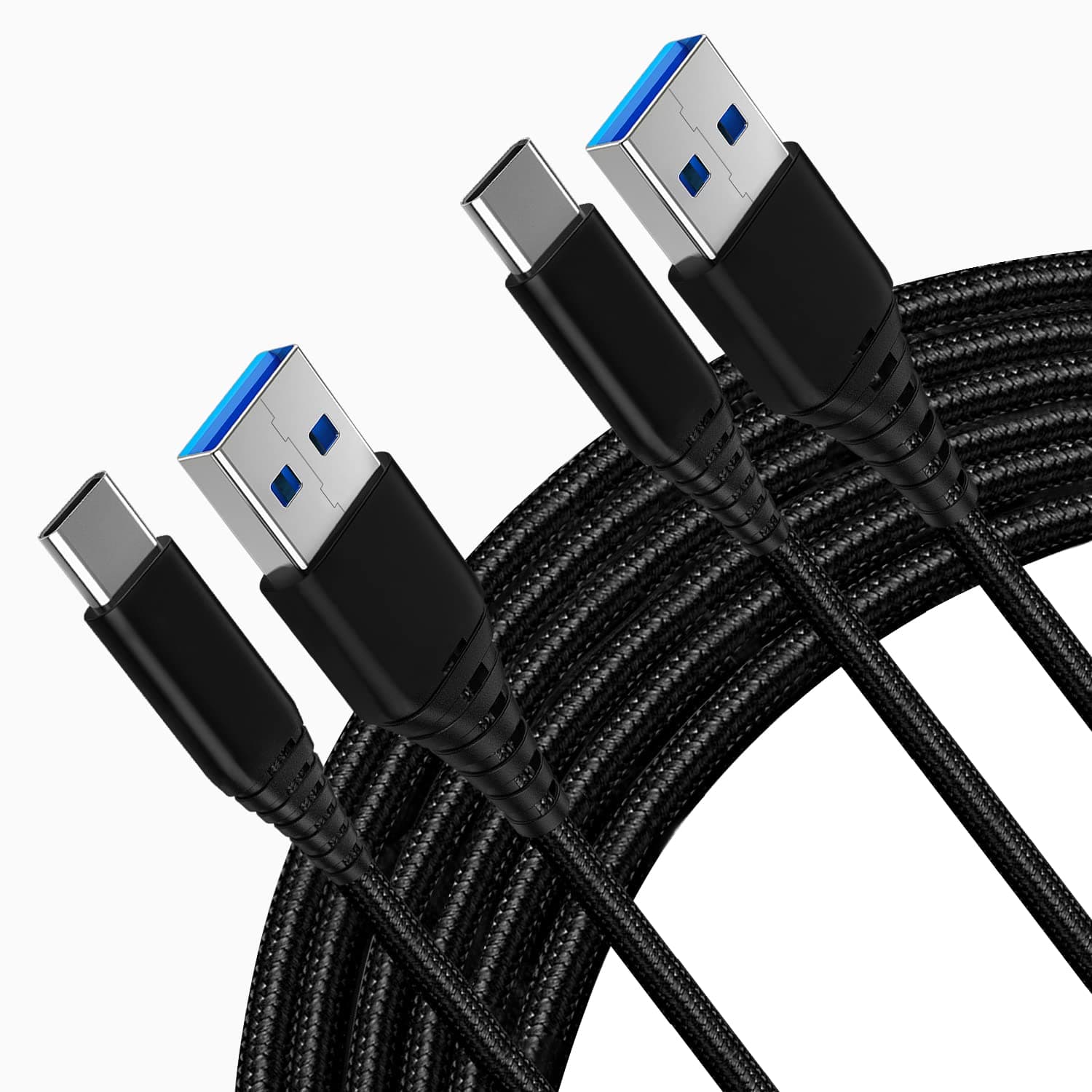 USB C Charger Cable 6FT+6FT Cord for Samsung Galaxy A14 A53 5G S22 S20 S21 Plus Ultra 5G A52 A02S A51 A71 A01 A21 A41 A31 A11 A03S A13 Galaxy Tab A 10.1 8.0 2019/10.5 2018/Tab S6 S5e,3A Fast Charging