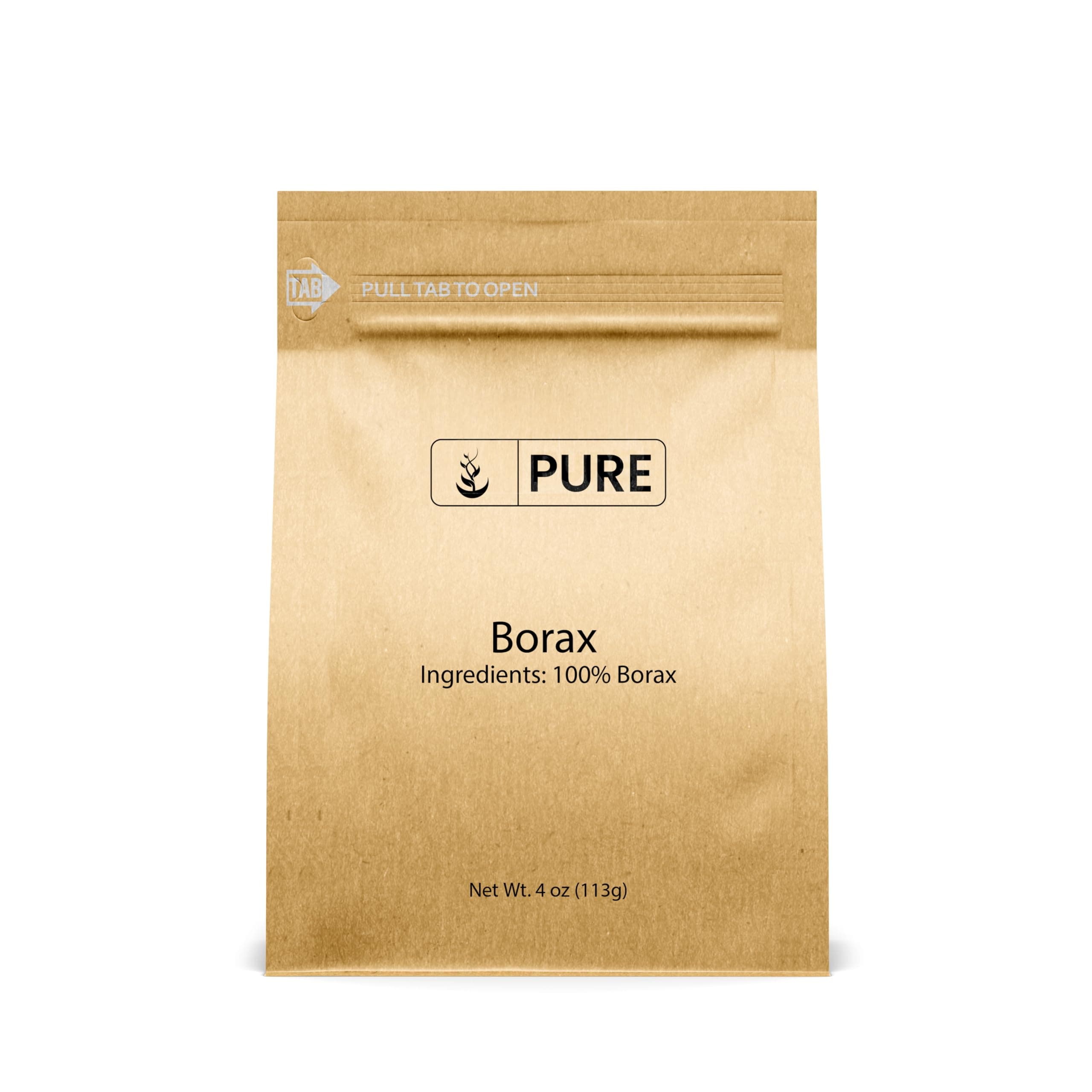 Borax (4 oz) Sodium Borate, Multipurpose Cleaning Agent, Ideal Slime Ingredient