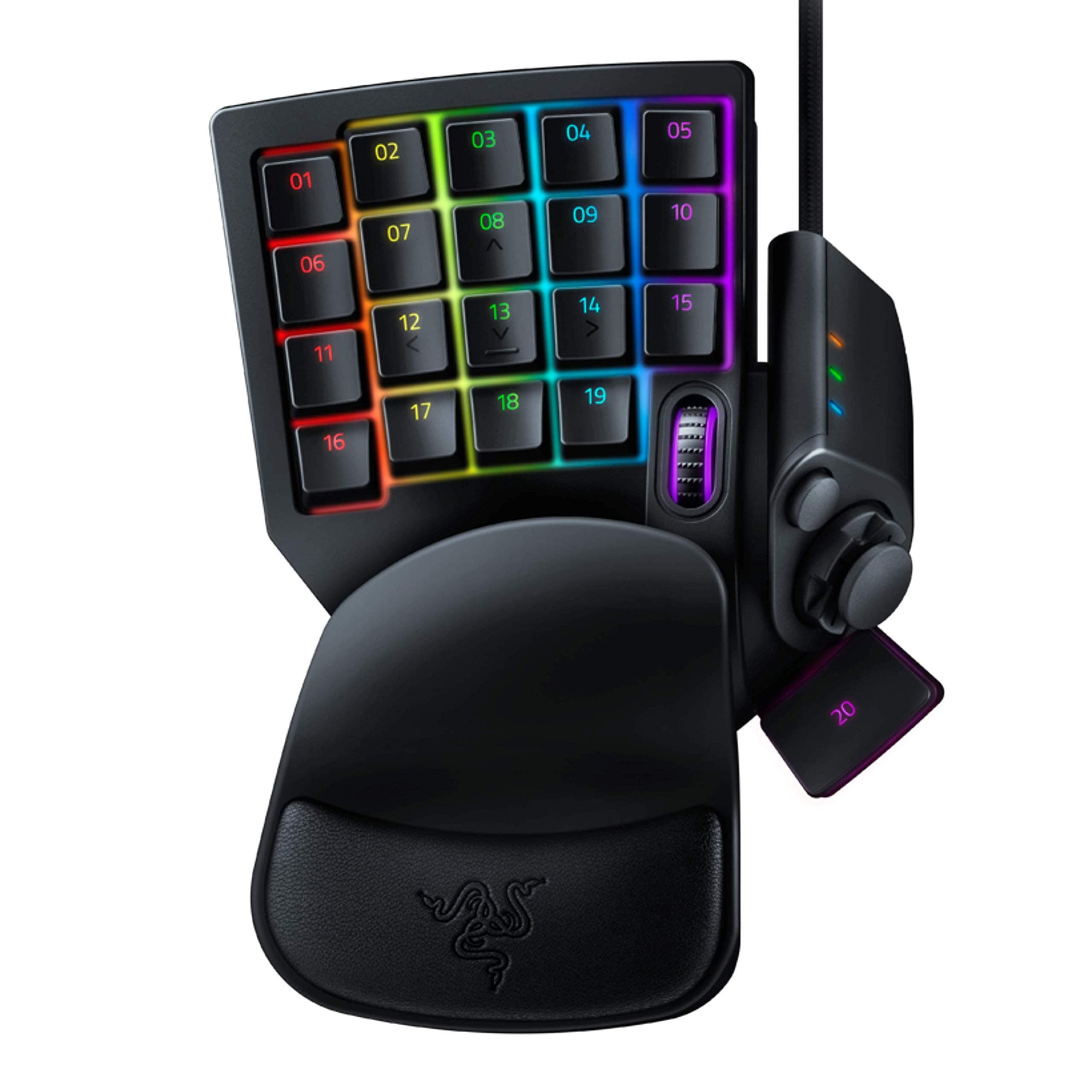 Razer Tartarus v2 Gaming Keypad: Mecha-Membrane Key Switches - 32 Programmable Keys Customizable Chroma RGB Lighting Macros Classic Black