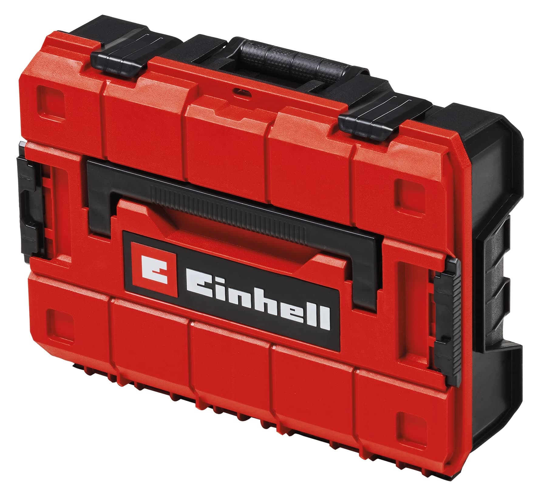 Einhell E-Case S-F System Storage Case - Power Tool Box, Stackable, Lockable, Splash-Proof, Protective Storage And Transport Of Tools And Accessories - Includes 2 Foam Inserts
