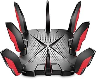 TP-Link AX6600 WiFi 6 Gaming Router (Archer GX90)- Tri Band Gigabit Wireless Internet Router, High-Speed ax Router, Smart VPN Router for a Large Home