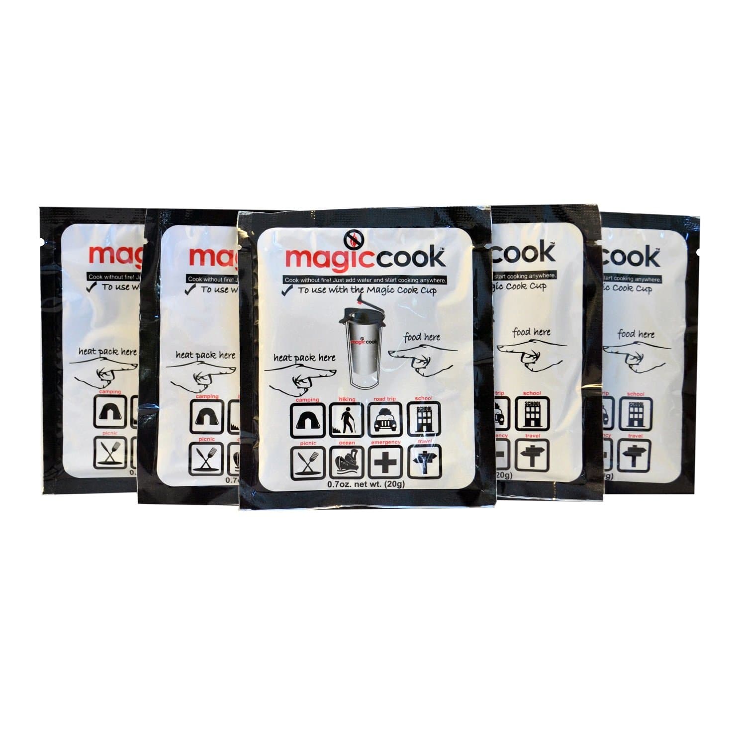 Magic Cook 20g Refill Heat Pack (Pack of 5)