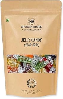 Grocery House Jelly Candy Chocolate Fruits Flavour Mix Flavours (100 Grams)