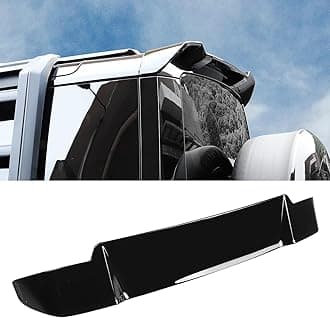 Rear Spoiler Compatible with Land Rover Defender 90 110 130 ABS Plastic Exterior Accessories Gloss Black