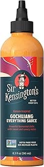 Sir Kensington's Everything Sauce Gochujang Sauce Dressing Dip and Drizzle Keto Diet Certified Dairy Free Gluten Free Non-GMO Project Verified Shelf-Stable 8.3 oz