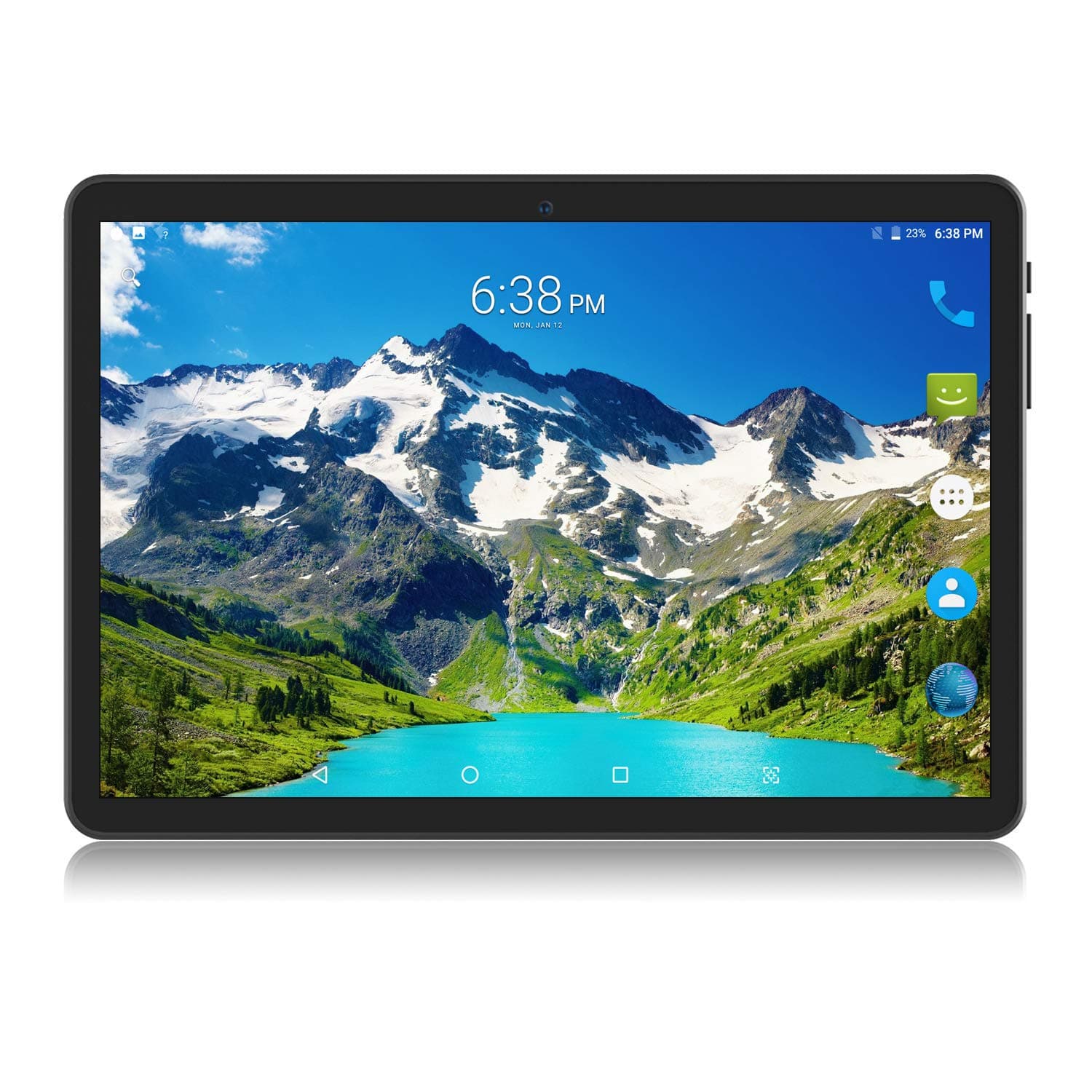 CHAOHENG 10 Inch Tablet Phone,10 Core Tablet Deca-Core Android 8.0,1920x1200 IPS,6GB RAM/64GB ROM,Double SIM,Telephone Slice WiFi GPS(Black)