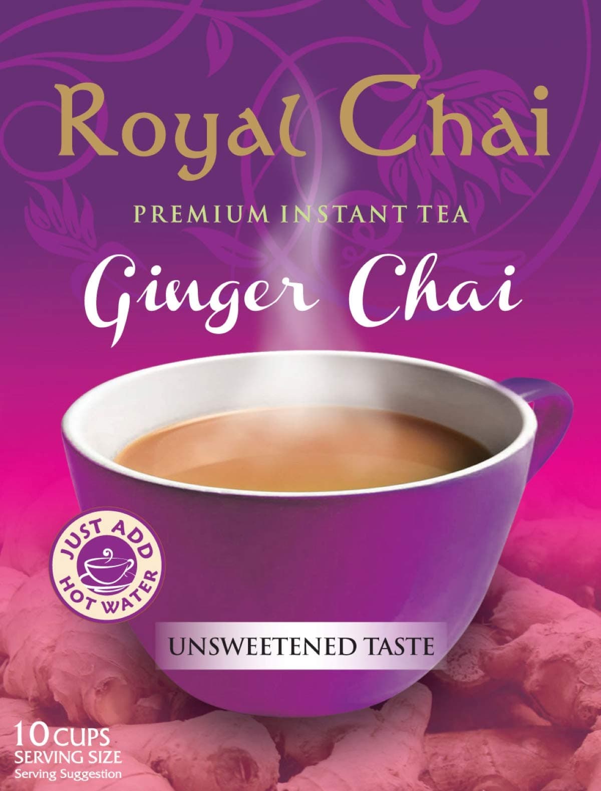 Ginger Instant Indian Tea Unsweetened