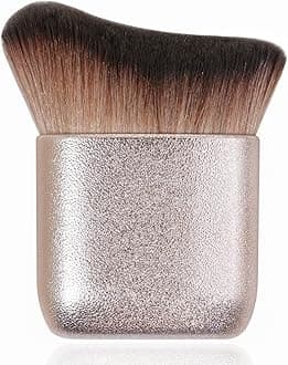 Self Tanner Brush GOERTI Body Makeup Brush for Flawless Leg Makeup, Kabuki Foundation Makeup Brush for Face & Body, Full Coverage Tanning Blend Applicator for Self Tanner, Bronzer & Lotion Tan Mousse