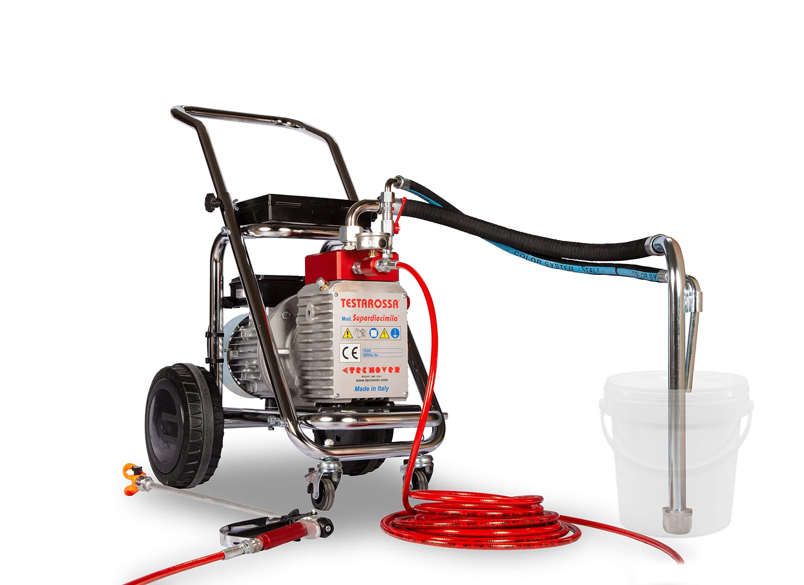 Professional Airless Pump tecnover Mod. Testarossa superdiecimila Flange