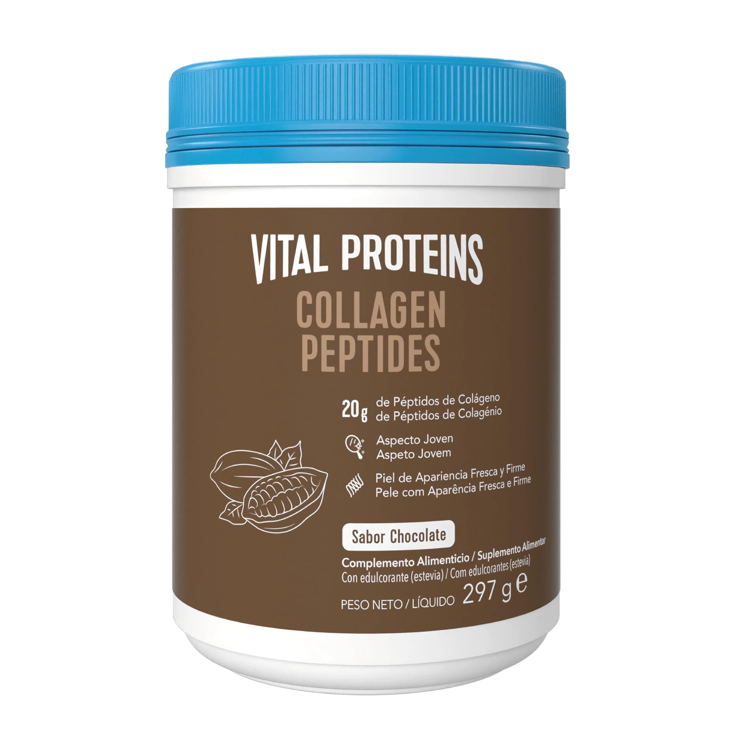 Chocolate flavor collagen peptides 297 g