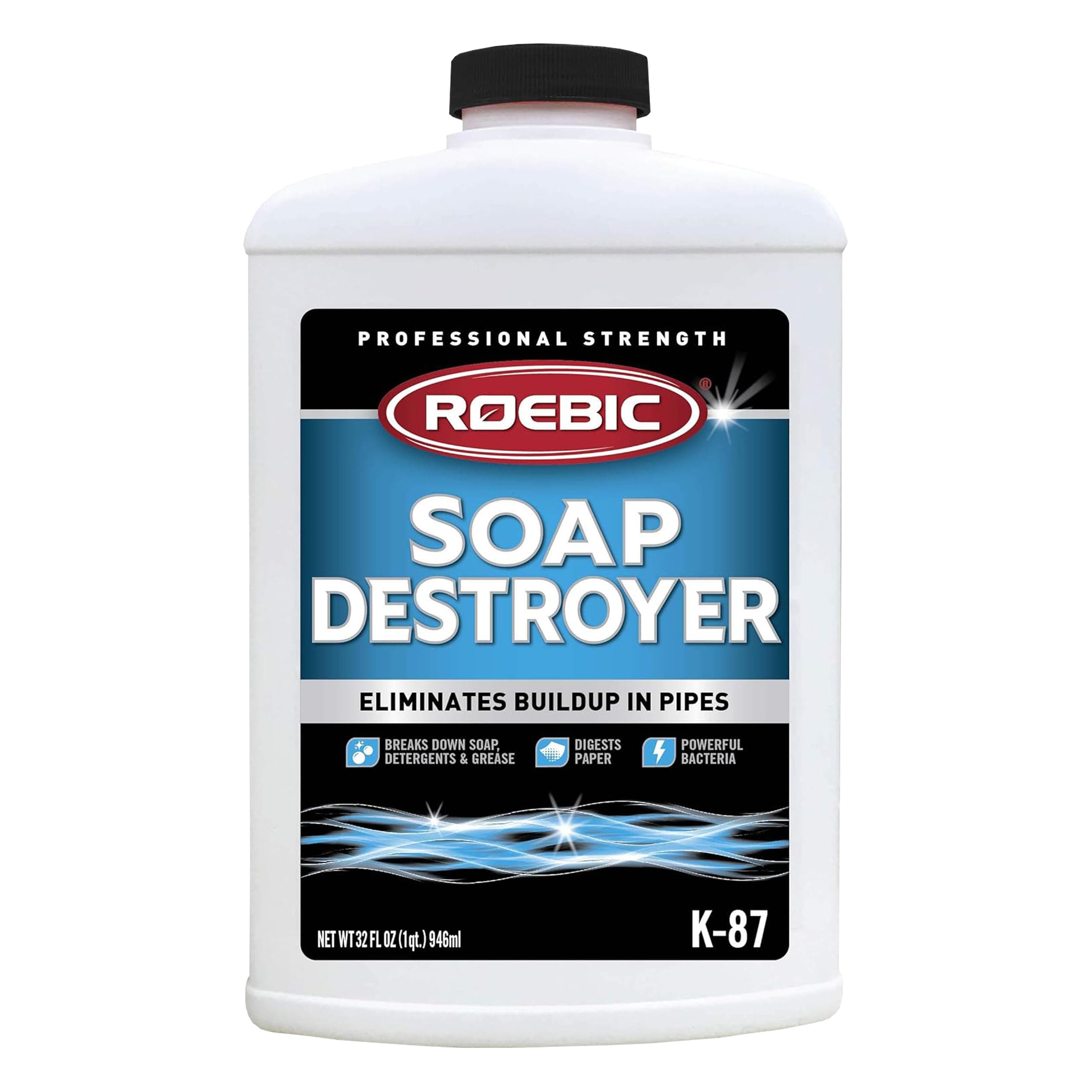 Roebic K-87-Q SGP Soap,Grease And Paper Digester 32-Ounce