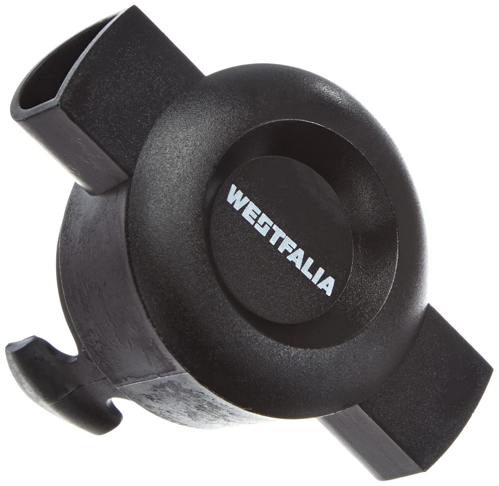 Westfalia locking plug for removable trailer hitch — protection against water and dirt when the AHK is not in use (not universally applicable)