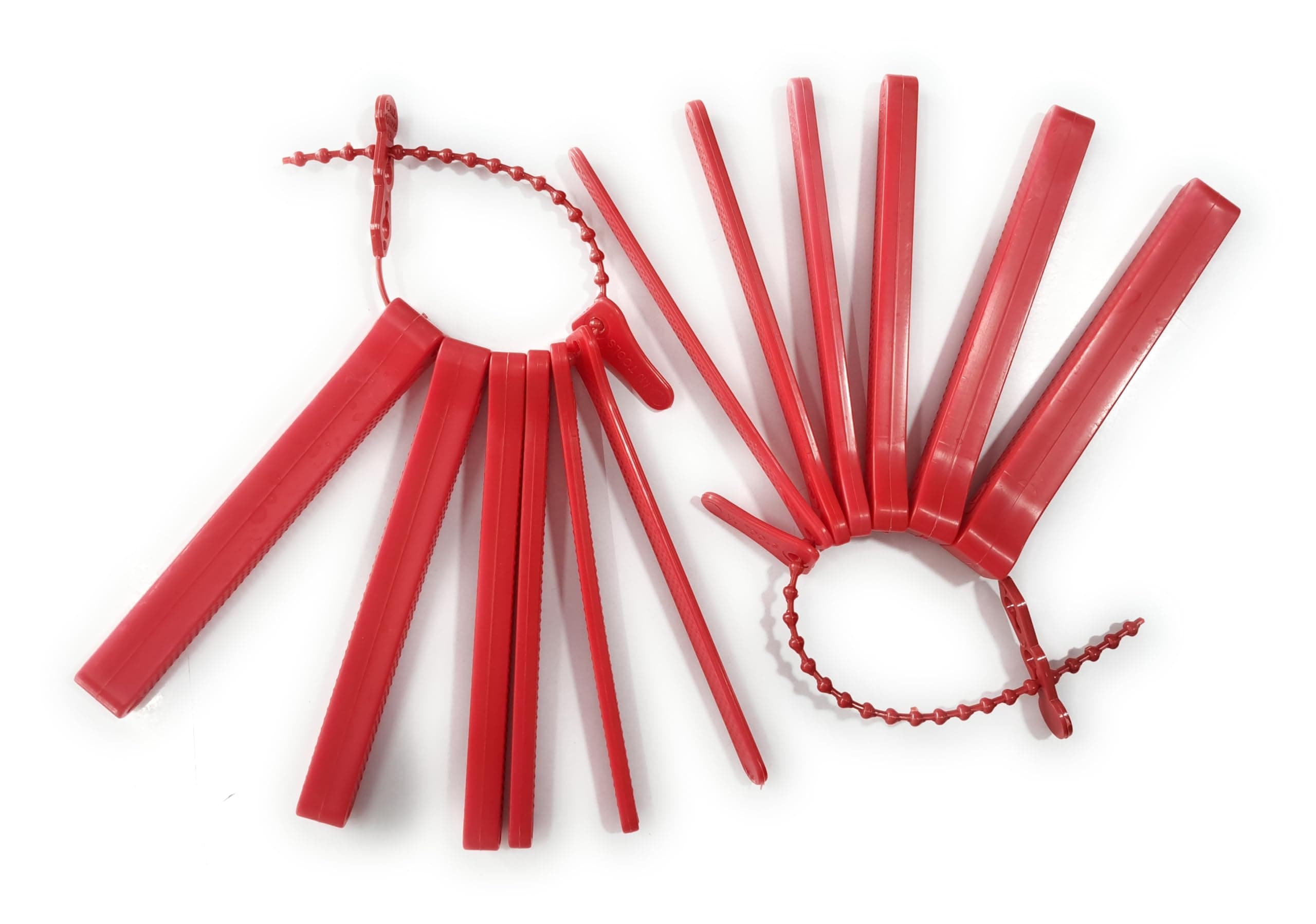 Jaw Grading Bite Blocks Reusable and Durable Speech Therapy Tool (Red) -2 Pack